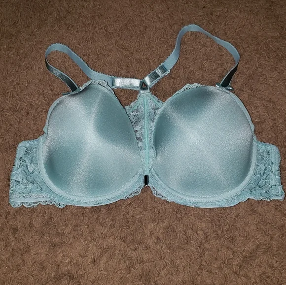 Adore Me Light Blue Lace Bra 40C - Picture 1 of 7